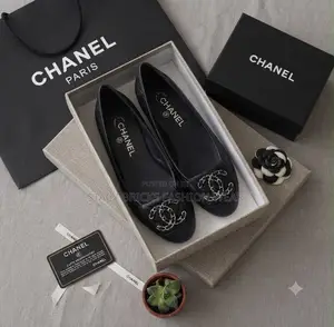 Luxury Chanel Cover Shoe Comes With Full Package