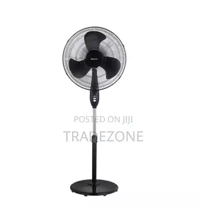 Maxi 18" Standing Fan in Black | FAN 45-12p