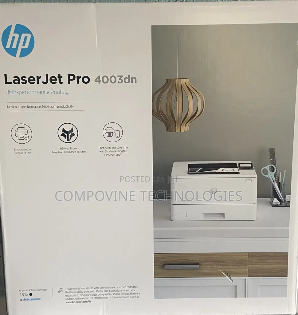 HP Laser Jet Pro 4003dn