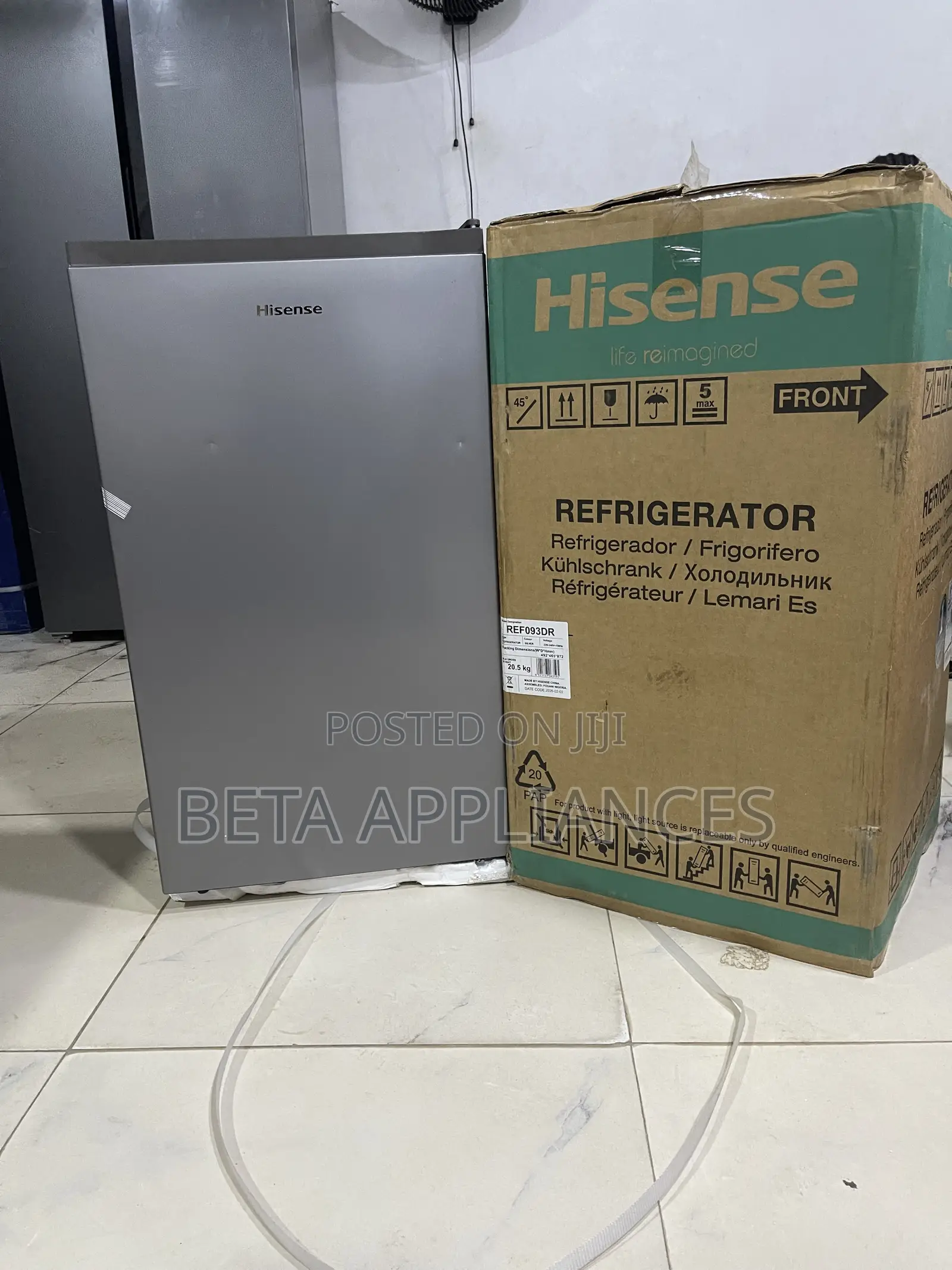 Hisense Refrigerator With Spacious Interior