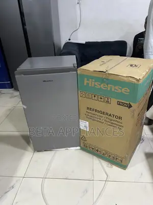 Hisense Compact Refrigerator Silver Finish