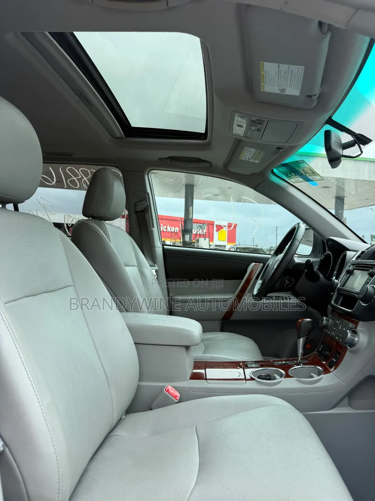 Toyota Highlander 2013 Off white
