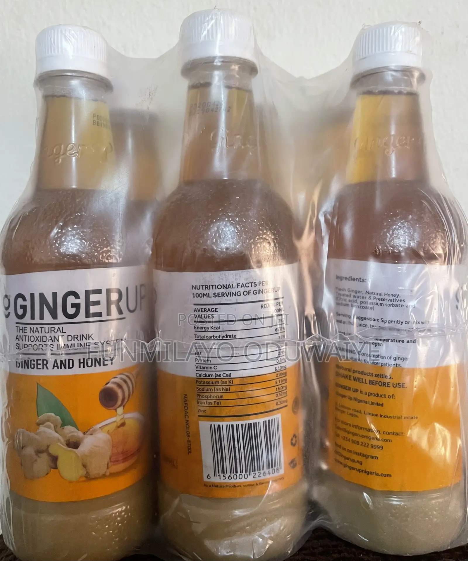 Ginger Shot Ginger Up Drink 500ml