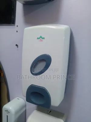 Unique White and Grey Push Manual Liquid Soap Dispenser