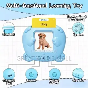 Toddler Cards Learning Toy, 224 Sight Words Talking Flashcard Reader