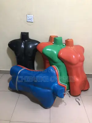 Male Upper Body Plastic Mannequin