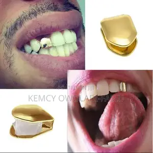 Non Tarnish Gold Teeth Grilz Removable