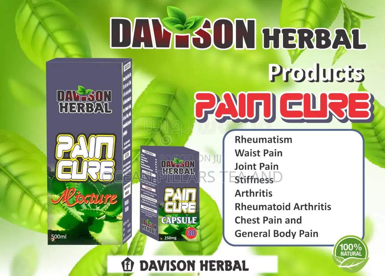 Pain Cure Capsule /Liquid 100% Natural Herbal