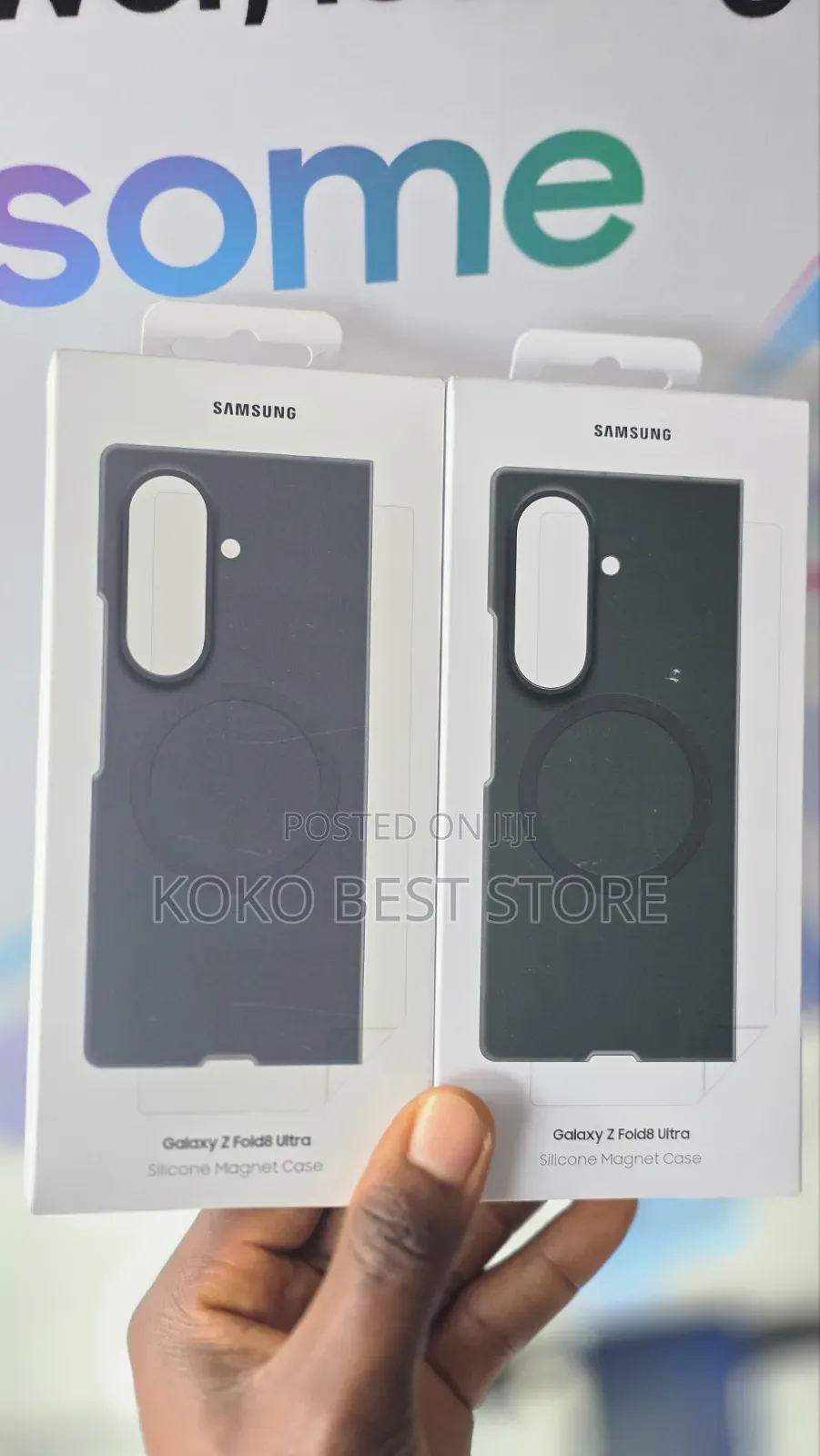 Galaxy Fold8 Ultra Z Silicone Magnet Case