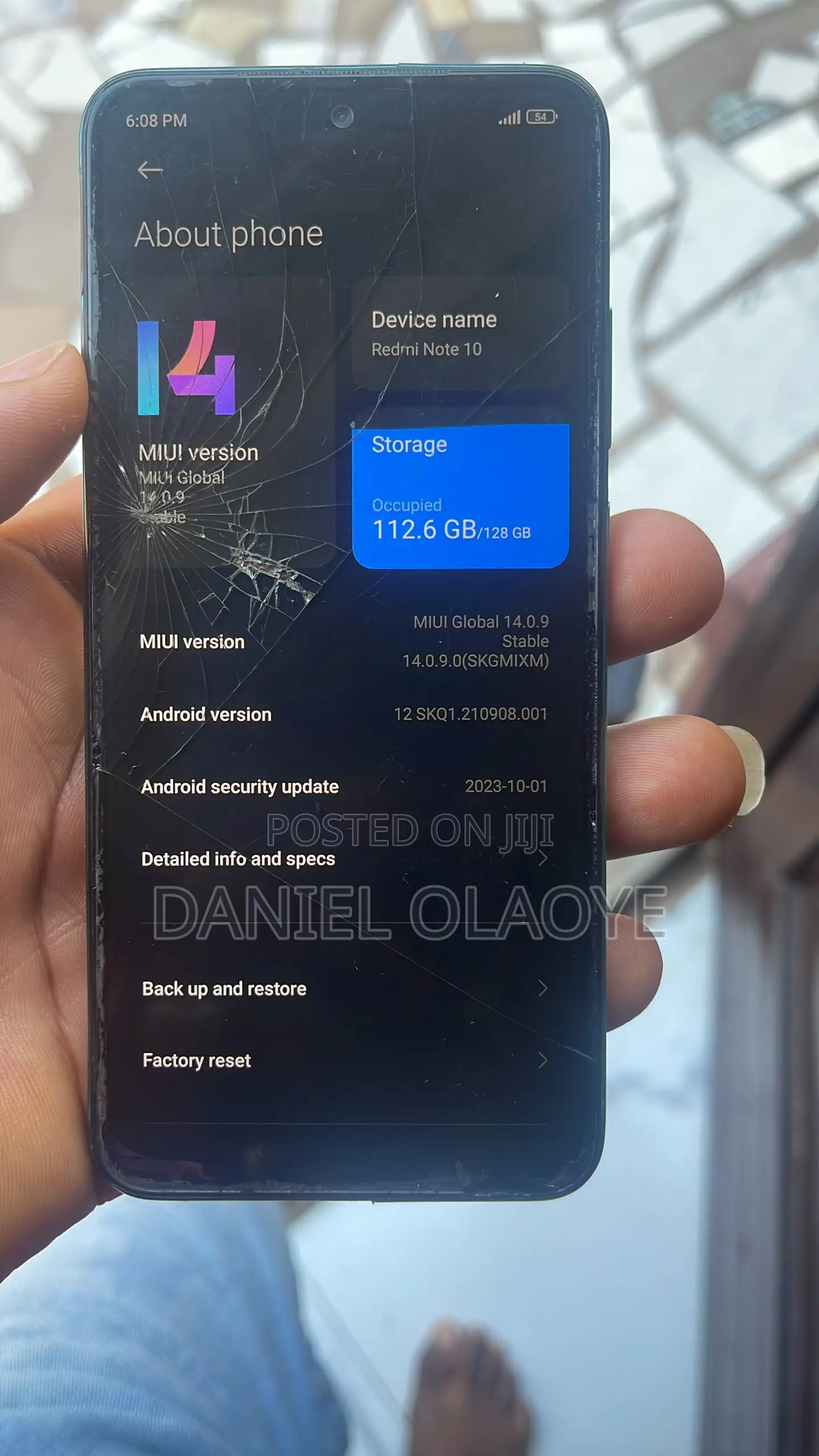 Xiaomi Mi Note 10 128 GB Blue
