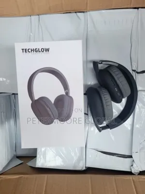 TECHGLOW Wireless Bluetooth Headphones – Deep Bass Comfortable Fit