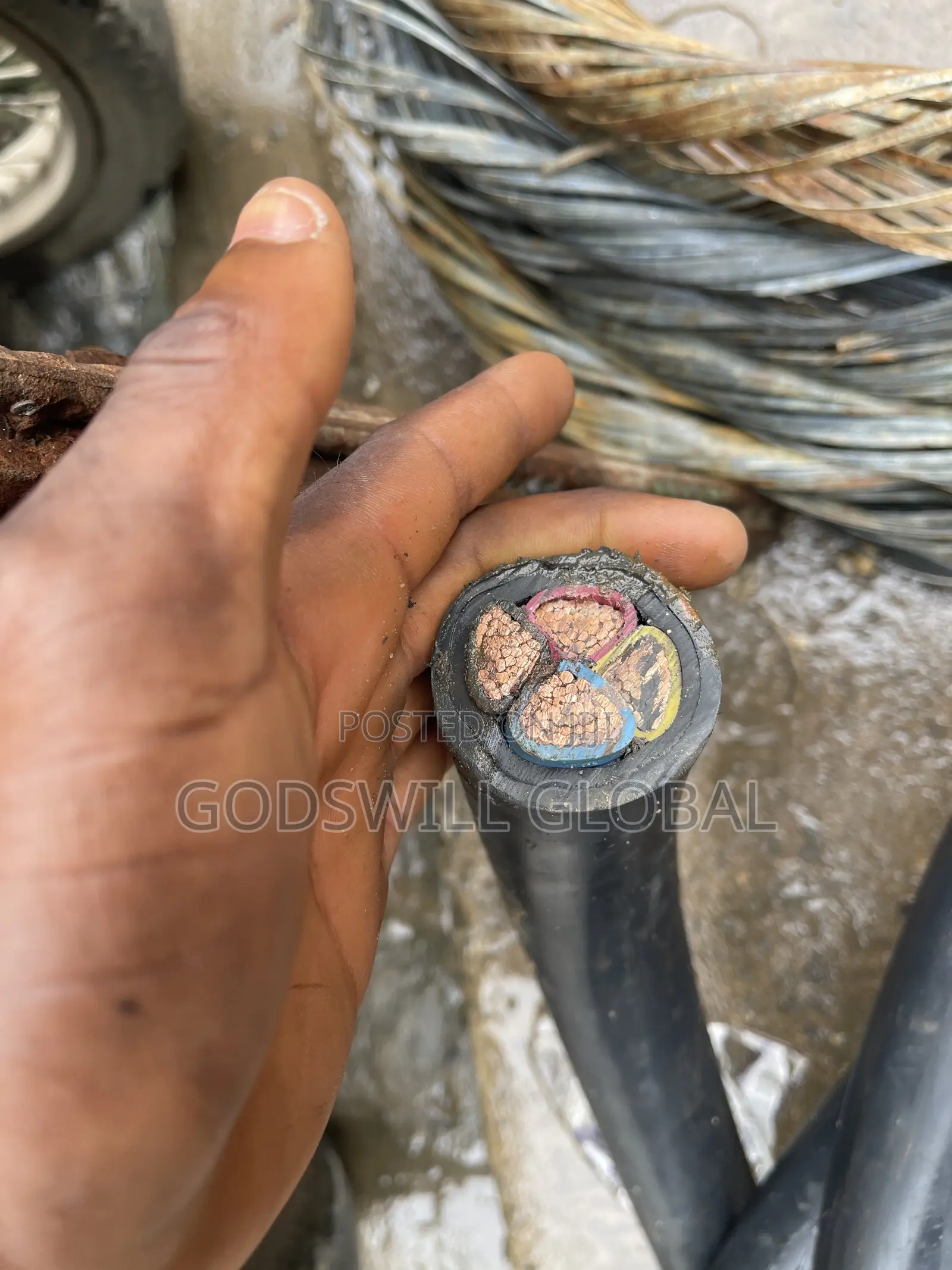 120mmx4core German Cable