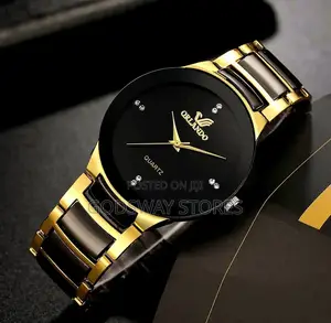 Business Men's Quartz Watch - Black