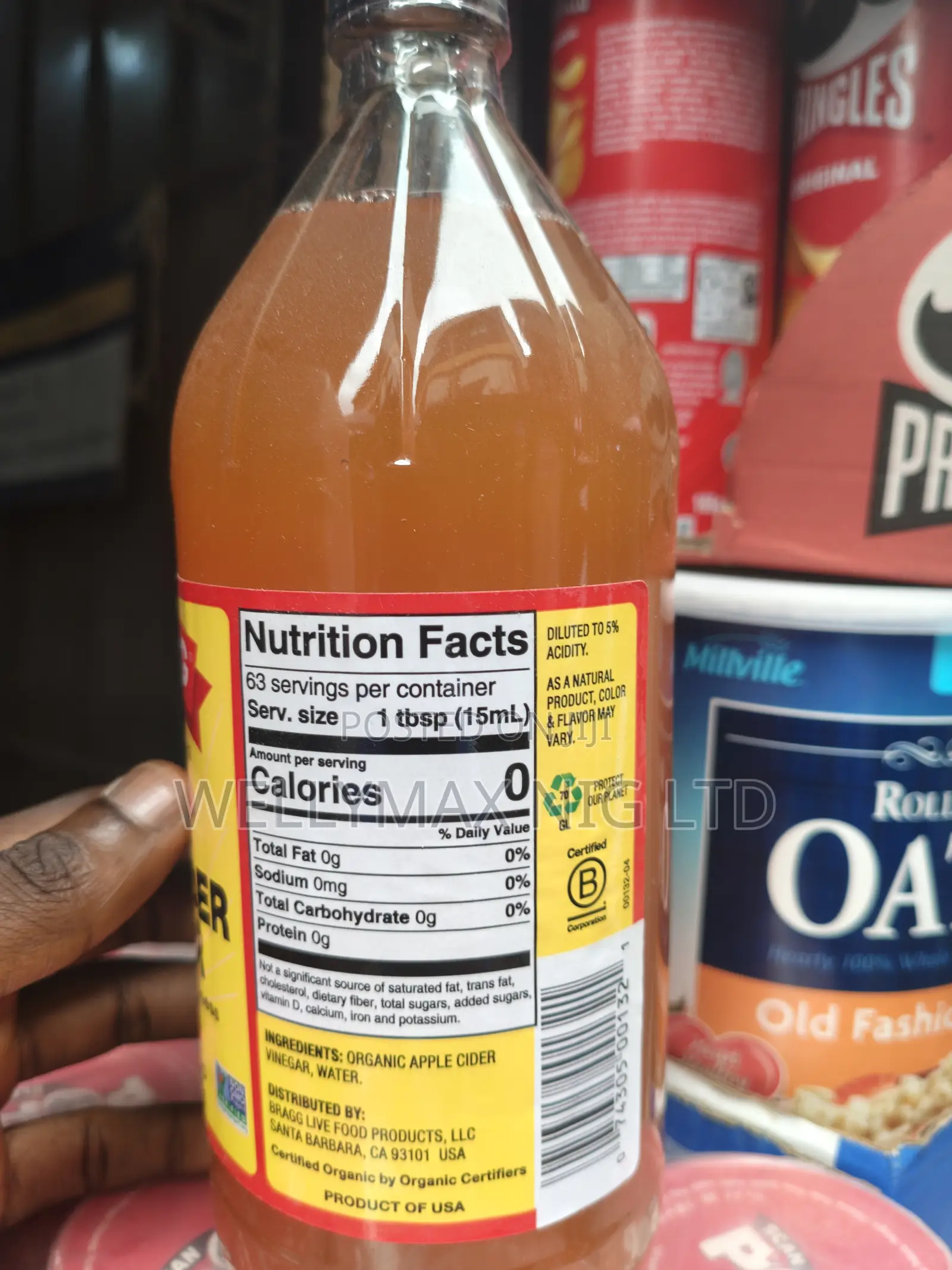 Bragg Apply Cider 946ml