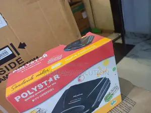 Cool-Touch Handle Polystar PV-SWB830B2 Triangle Sandwich Toaster