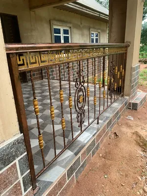 RoyalIron Designs | Classic Raw Iron Stairs Balcony