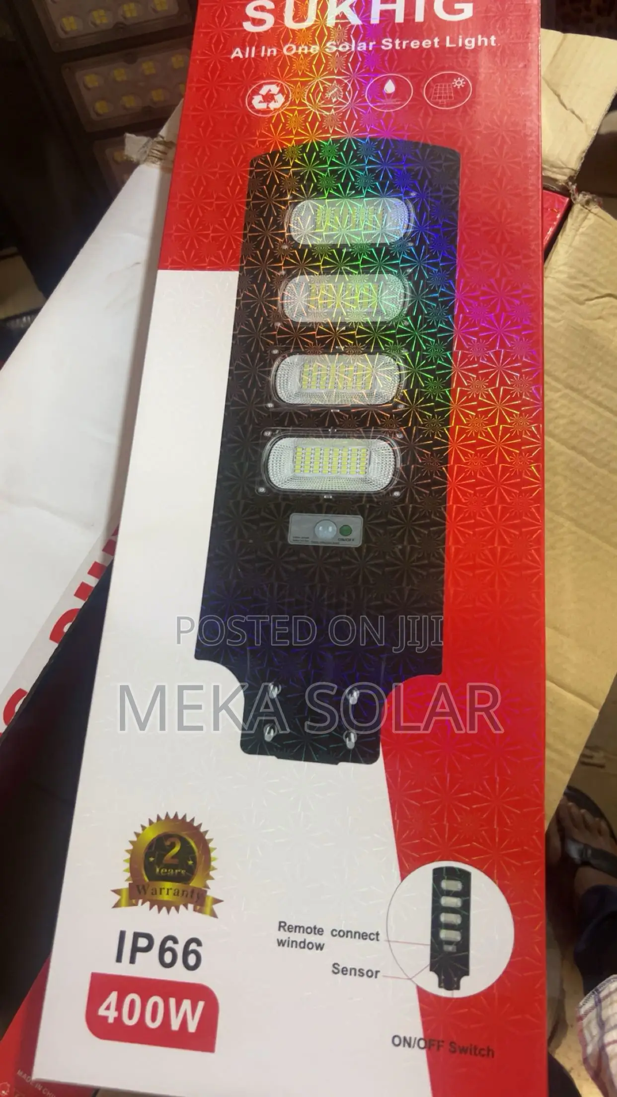 Sukhig 400w Solar Streetlight