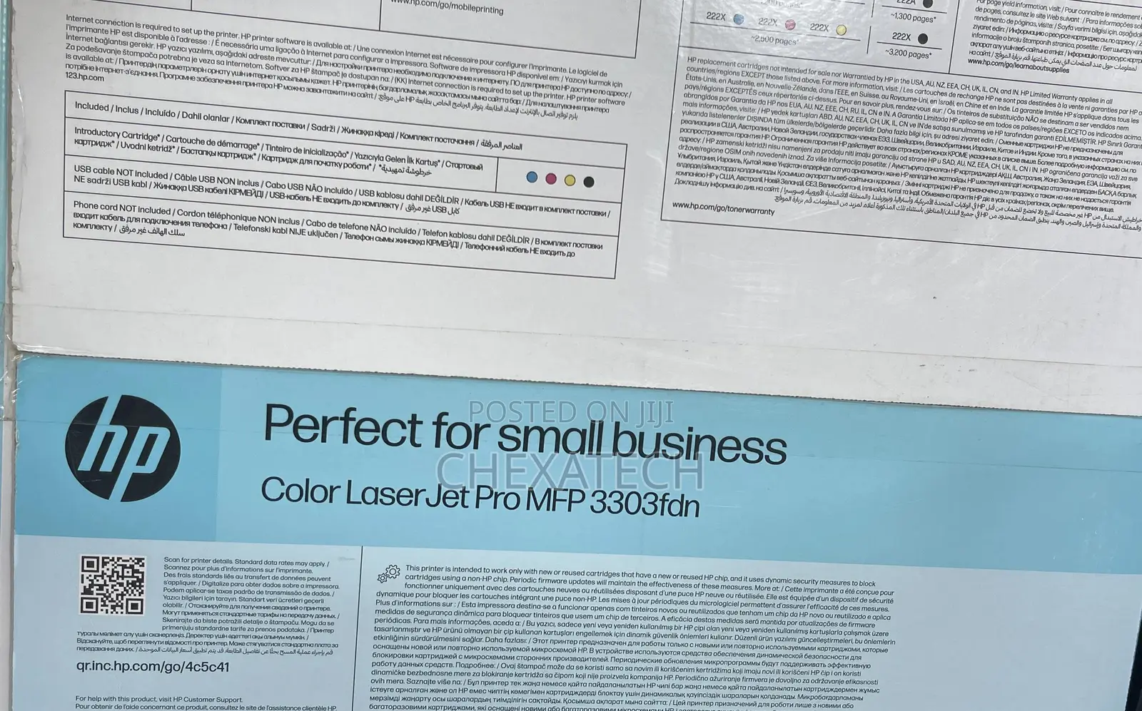 Colour Lazer Jet MFP3303fdn