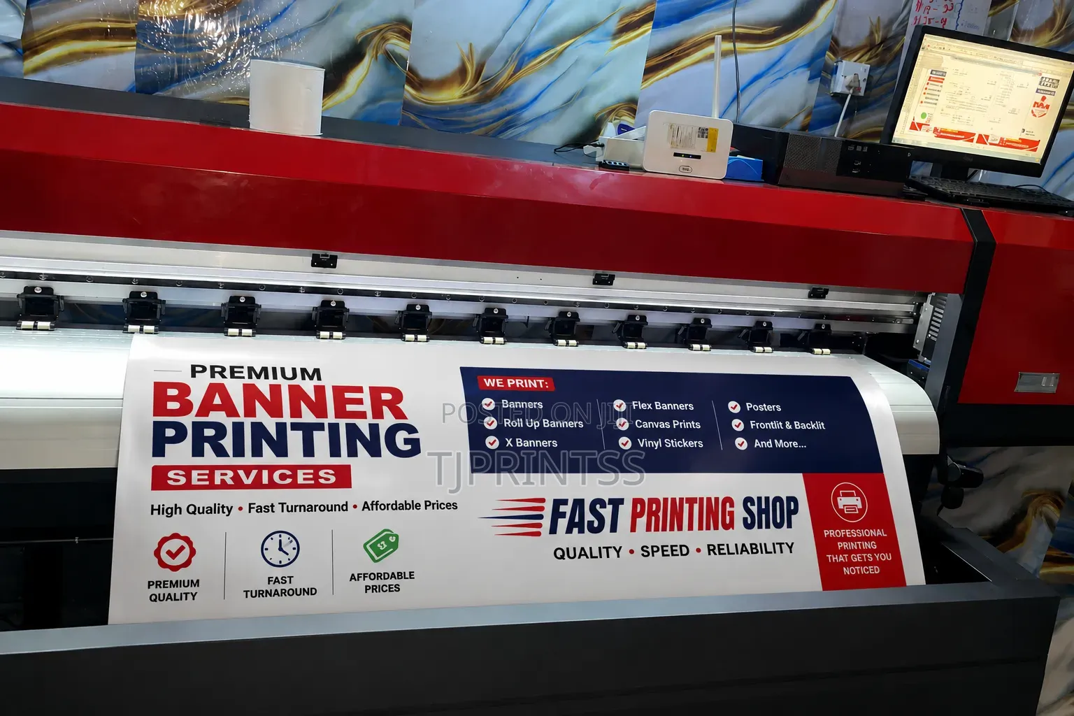 Premium Banner Printing Services in Lagos | Fast Quality Prints