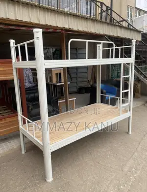 Imported 3ft X 6ft Metal Double Bunk Bed With 2 Quality Mattresses