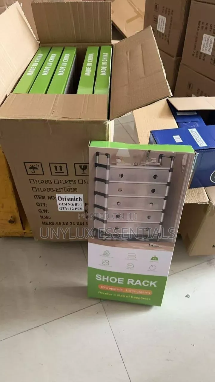 7 Layer Shoe Rack With Cover