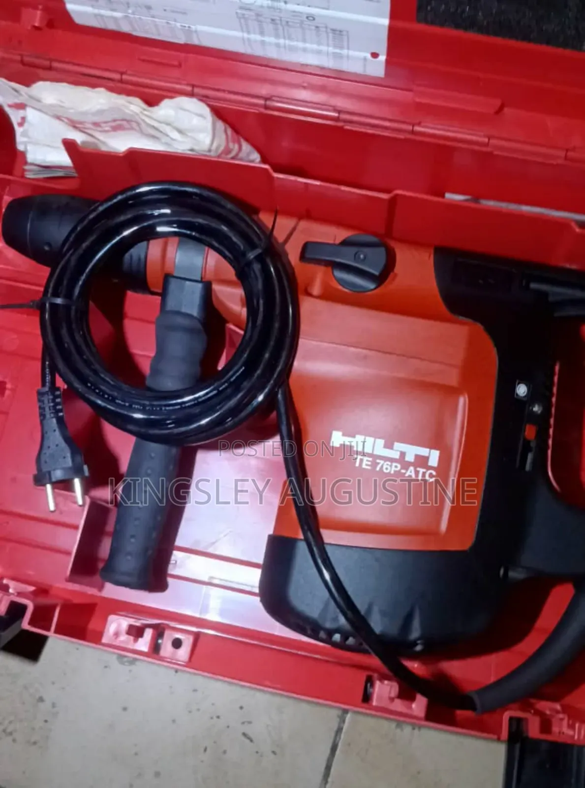 Hilti Te 76p-Atc Machine