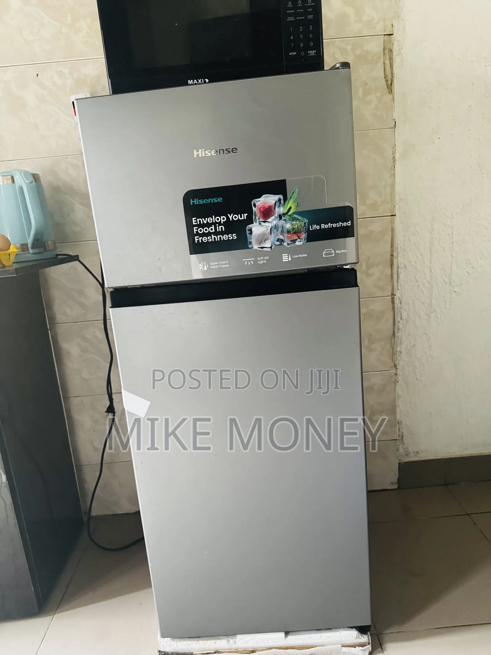 Fair Used Hisense Refrigerator Digital Microwave