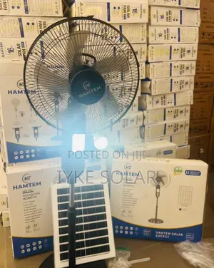 Hamtam Solar Rechargeable Fan
