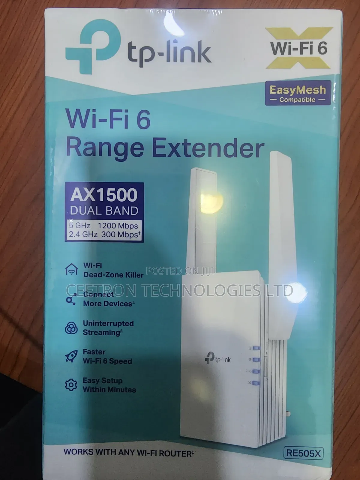 Tplink RE505X WIFI 6 RANGE Extender