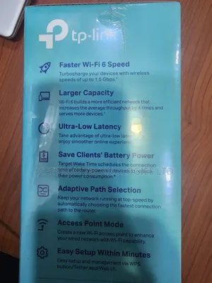 Tplink RE505X WIFI 6 RANGE Extender