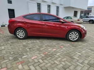 Hyundai Elantra 2012 Red