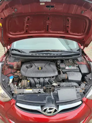 Hyundai Elantra 2012 Red