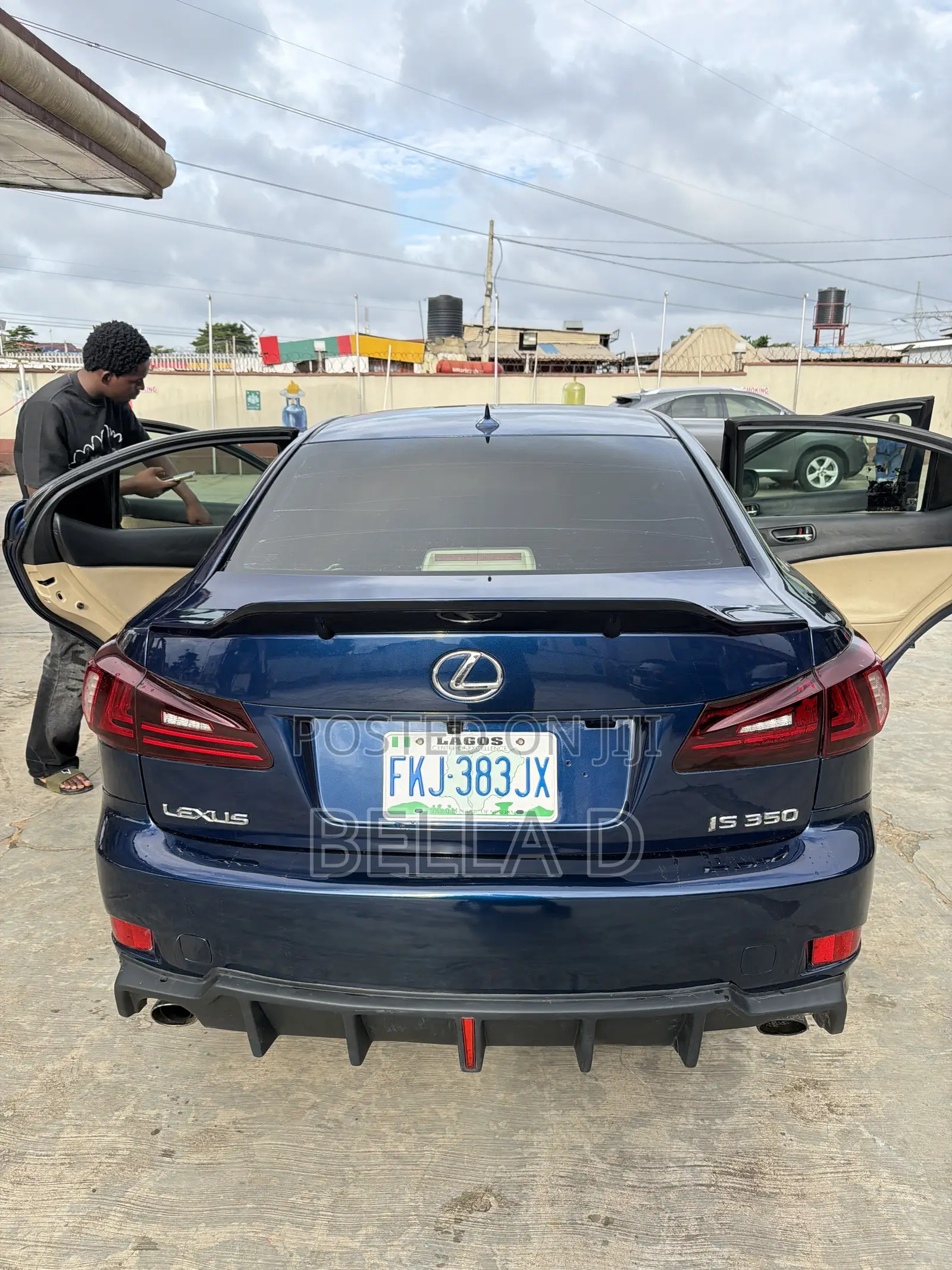 Lexus IS 350 2008 Blue