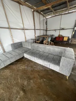 Premium L- Shape Sofa With a Single Couch