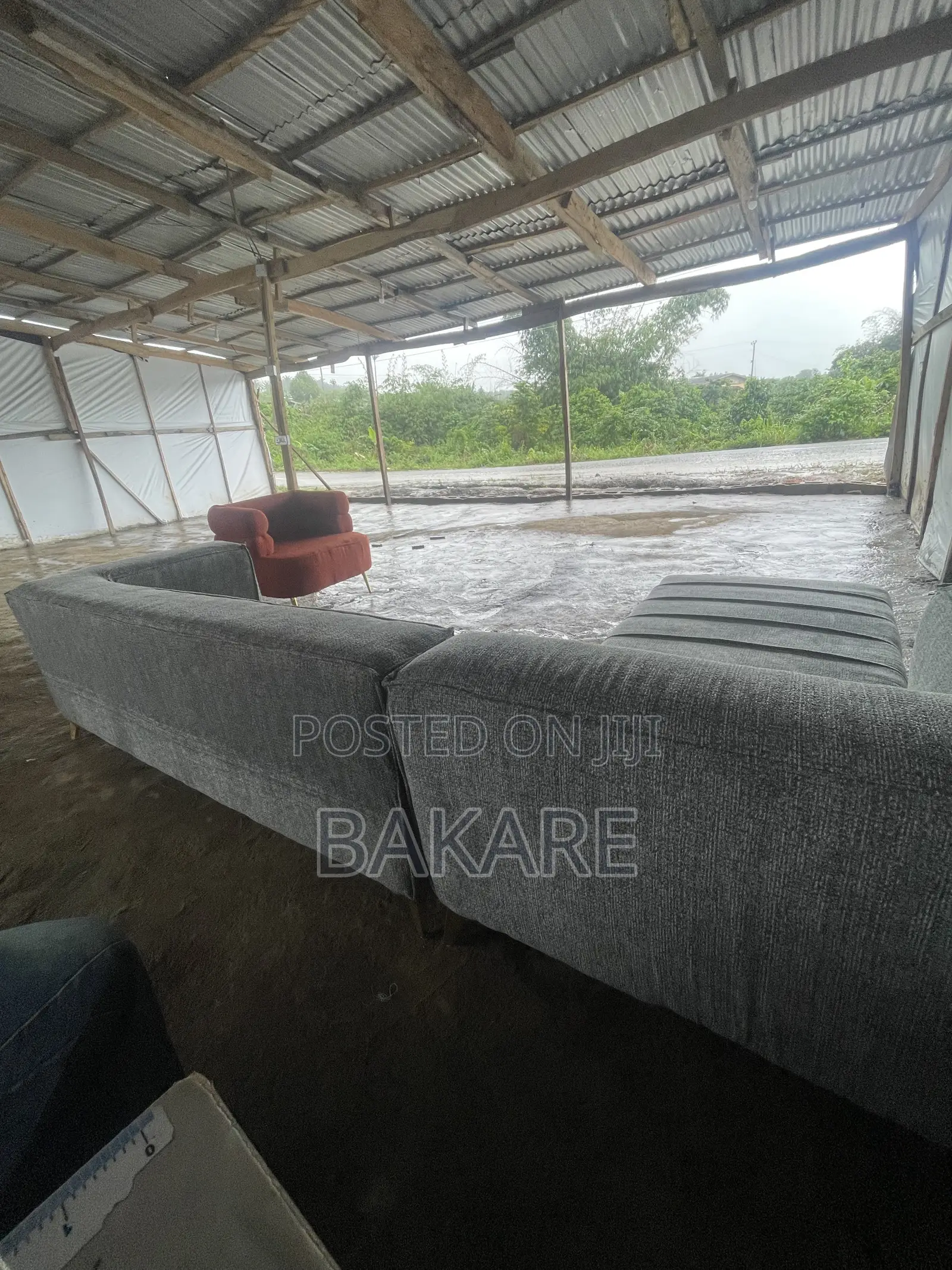 Premium L- Shape Sofa With a Single Couch