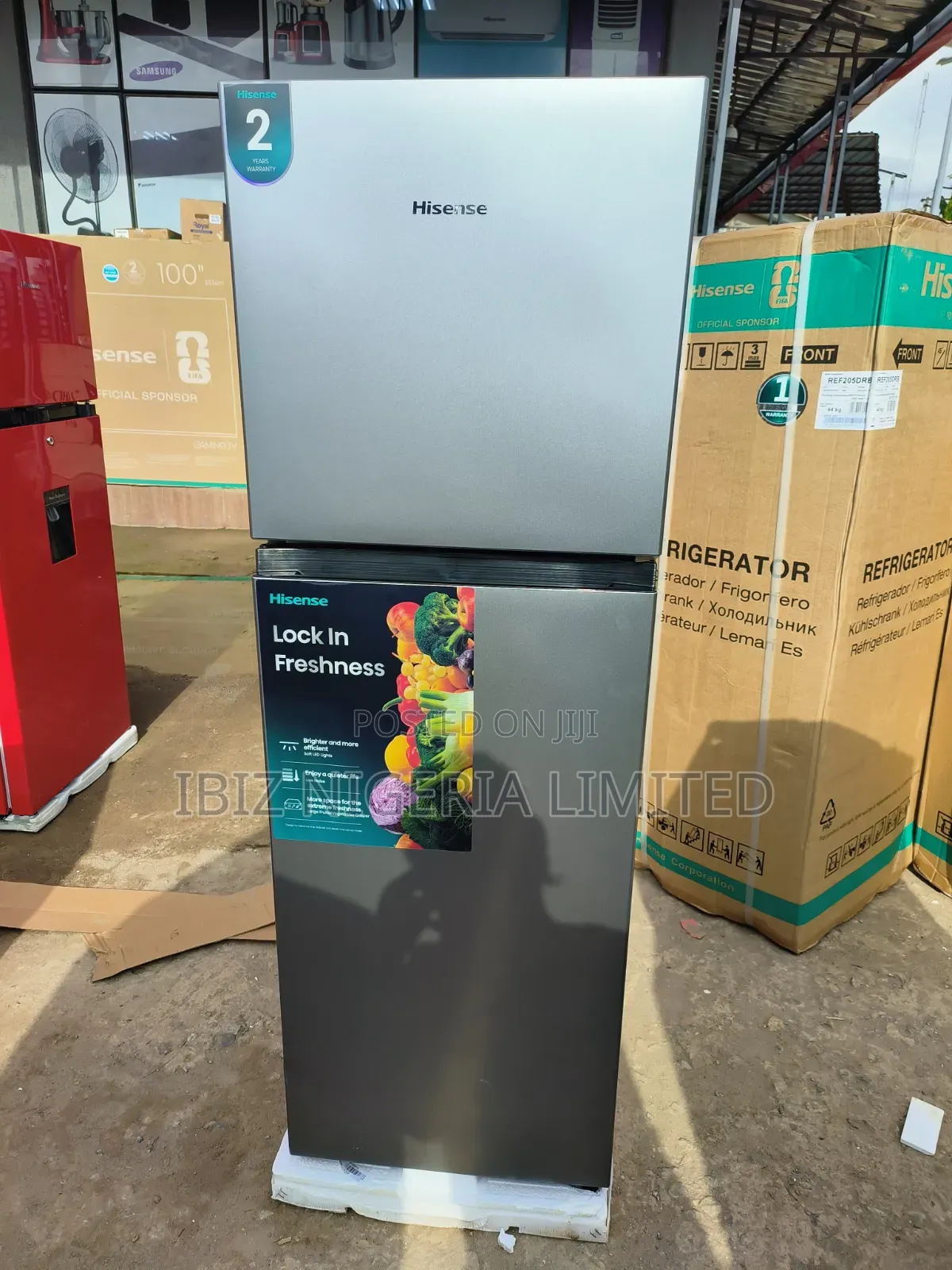 Hisense 154L Refrigerator (2D)