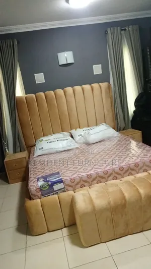 6 by 6 Lining Padded Bedframe