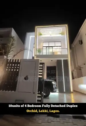 Furnished 4bdrm Apartment in Lekki Phase 2 for sale