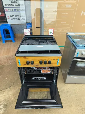 Maxi 60x60 Gas Cooker (3B+1E) Wood Design