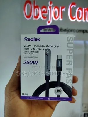 Realex 240W Type C to Type C Charger