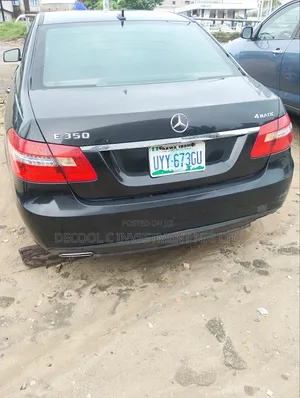 Mercedes-Benz E350 Base 4dr Sedan RWD (3.5L 6cyl 7A) 2010 Black
