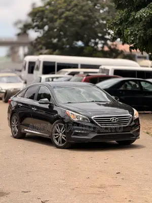 Hyundai Sonata Sport 2.0T 4dr Sedan (2.0L 4cyl Turbo 6A) 2015 Black