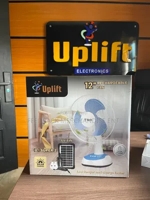 Uplift Rechargeable Table Fan "12" Inches