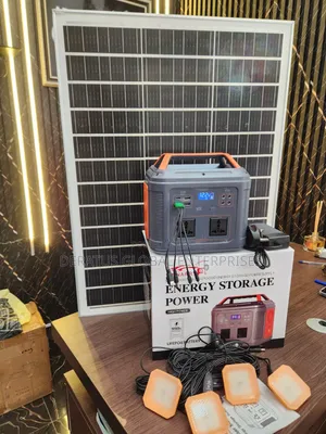 450W Portable Solar Generator With 100w Solar Panel