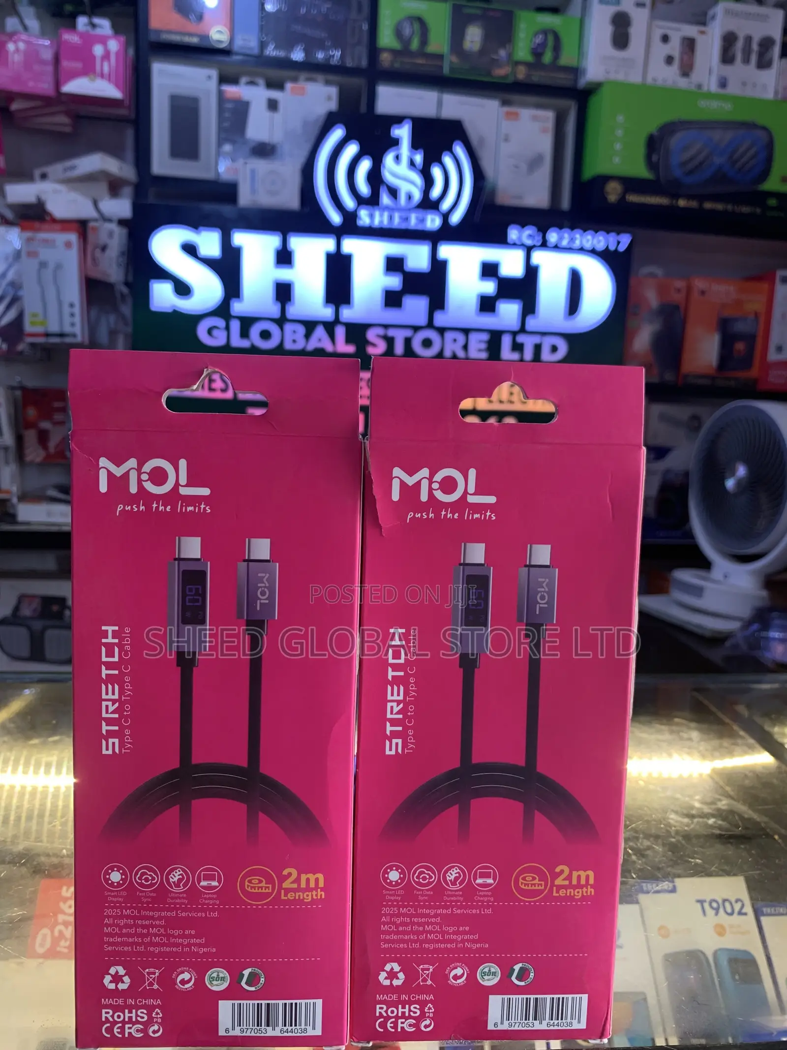Mol Cable Type C to Type C