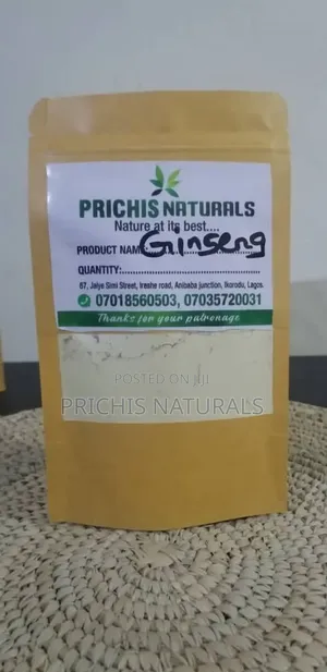 Ginseng Root Powder 100g–Ginseng Powder for Energy, Mental Performance