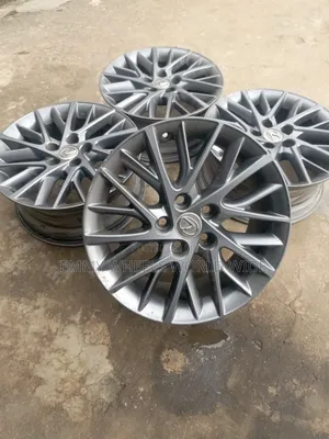 17 Inch Charcoal Painted Alloyrim Designed for 2016-2018 Lexus ES350