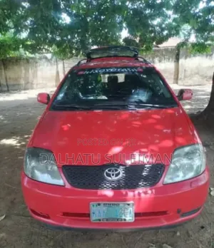 Toyota Corolla 2002 Red