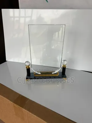 Executive Glass Award Plaque L89