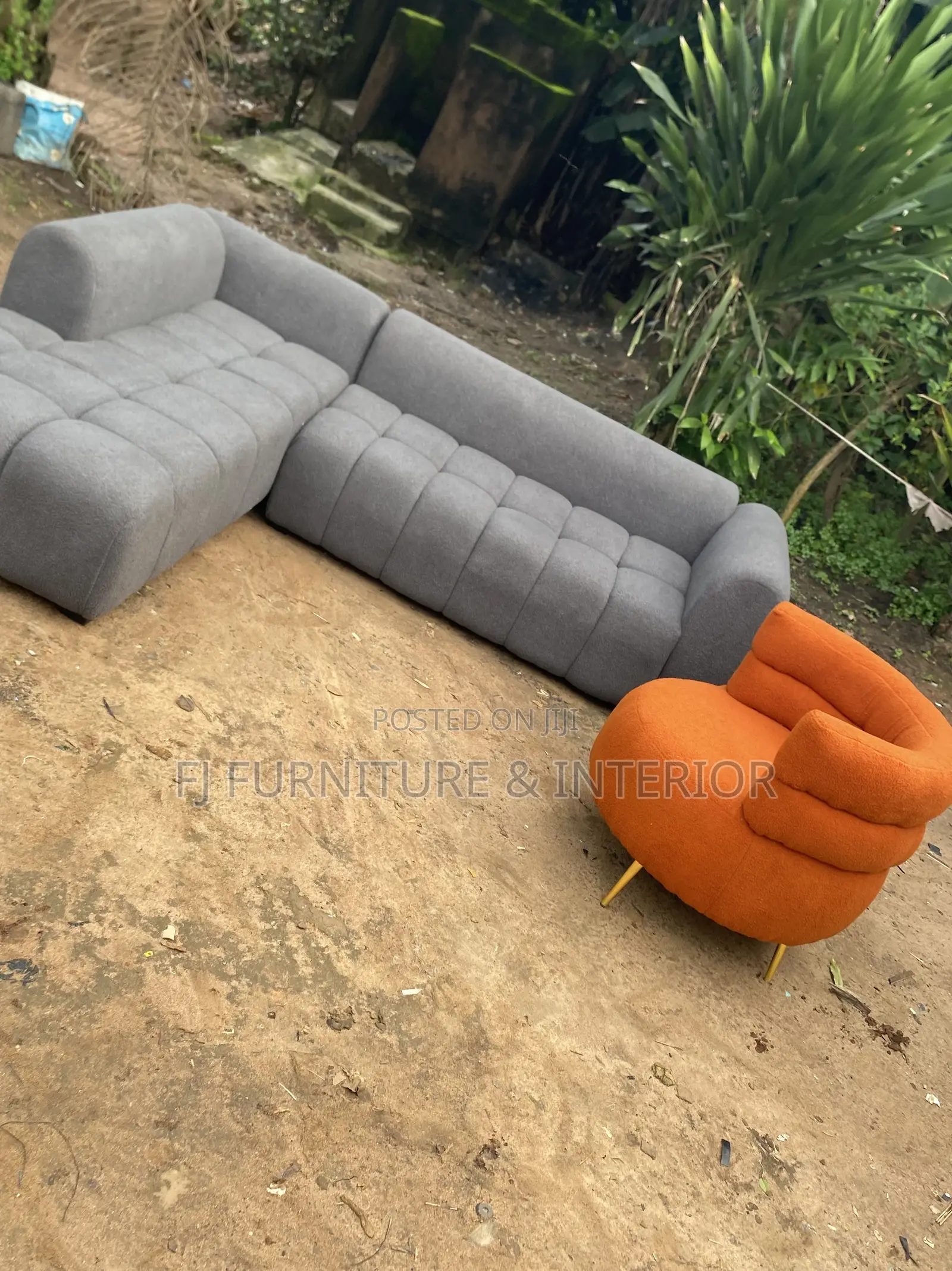 L Shape Sofa Chair